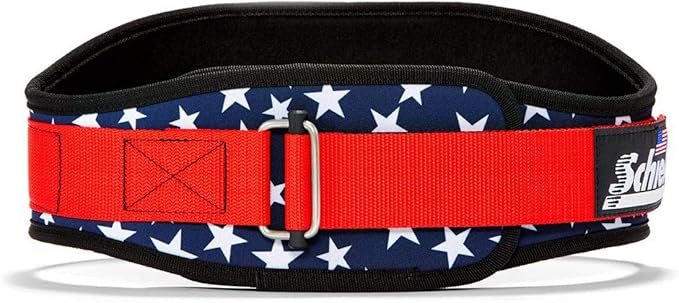 Schiek Sports 2006 Nylon 6 Inches Weight Lifting Belt - Support Belt for Power Lifting