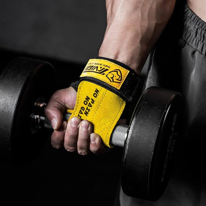 TAVIEW Wrist Straps for Weightlifting for Maximum Grip Support - Lifting Deadlift Strap & Weight Lifting Grips Gloves for Working Out Pull Up Deadlifting & Shrugs