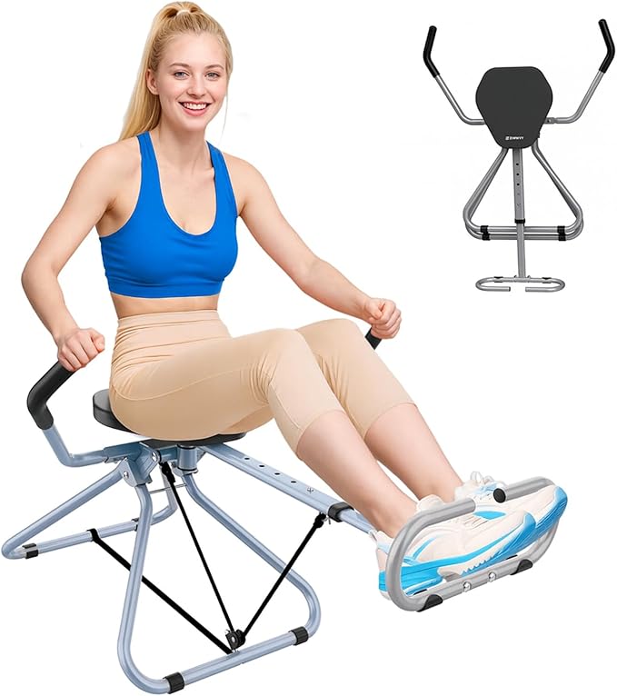 AB SWING INFINITY - 3rd Gen Ab Machine, Eliminates Arm Fatigue, 360° Core Isolation, 300 LBS Capacity
