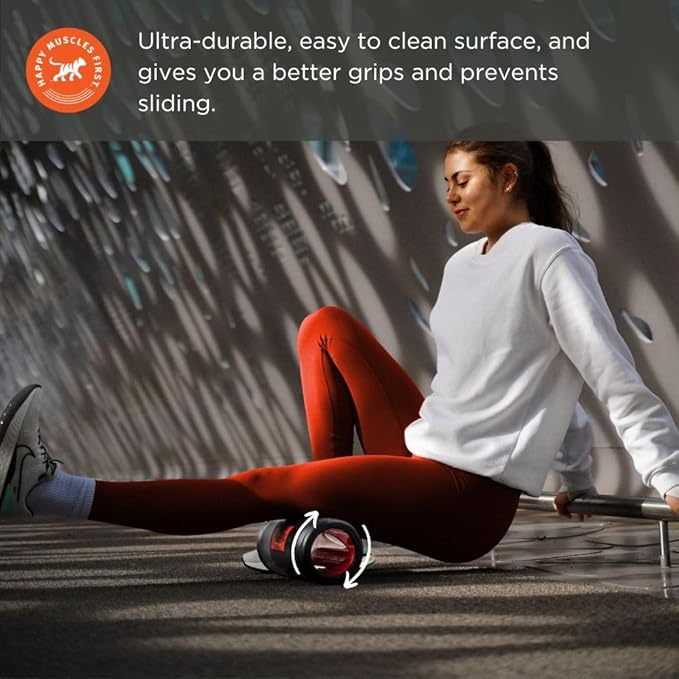 Tiger Tail The Big One Large Foam Roller - High Density Massager for Back, Legs, Glutes, HIPS, Shoulders, Muscles, Deep Tissue, and Myofascial Release