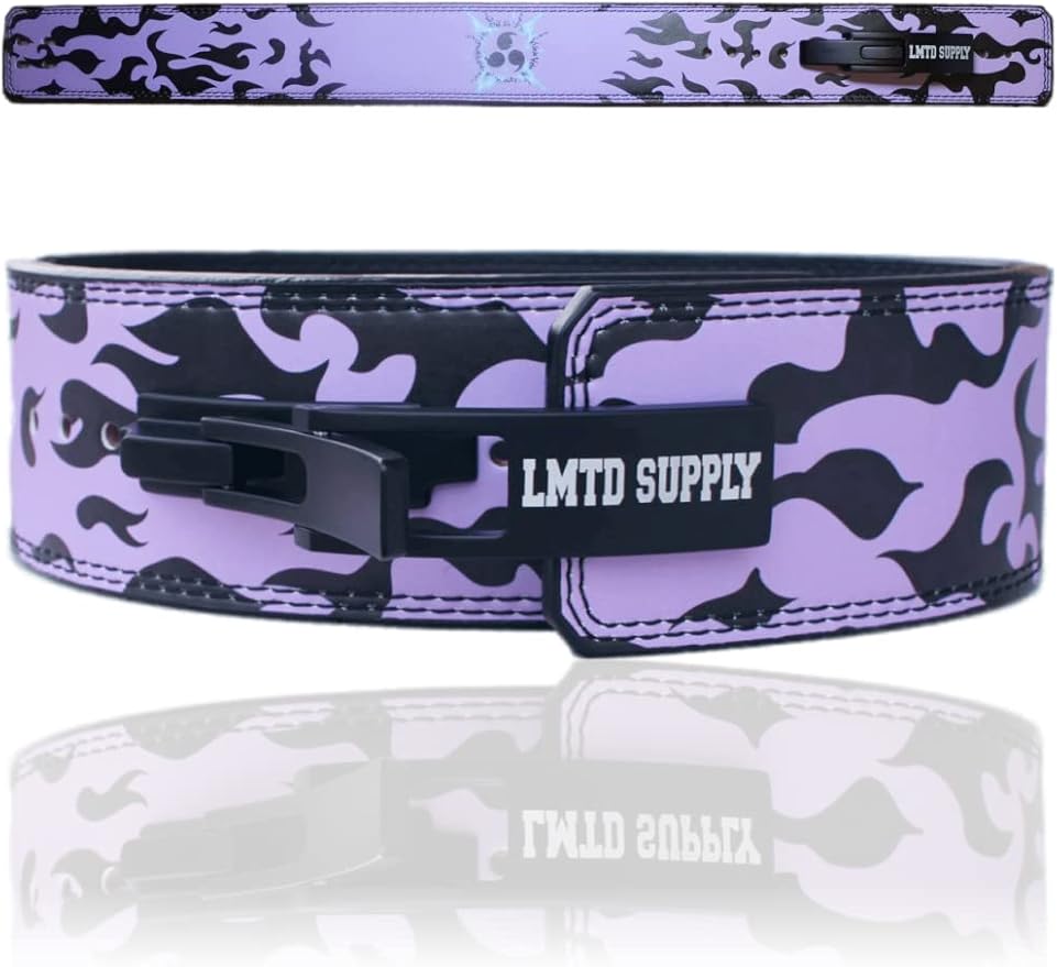 Anime Lever Belt, Weight Lifting Belt, Heavy Duty Powerlifting Weightlifting Gym Belt for Deadlifts Squats Back Support