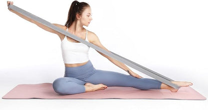 Resistance Bands for Working Out, Fabric Exercise Bands Set of 3, Long Elastic Bands for Exercise with Workout Guide and Carry Bag, Fitness Bands for Strength Training, Yoga, Pilates, Home Workout
