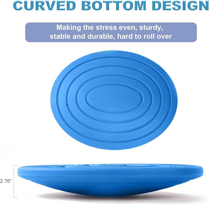 Kids Maze Balance Board - Wobble Trainer for Ski Surf Snowboard, Non-Slip Sensory Rocker Ages 3-12, Core Therapy & Skate Prep
