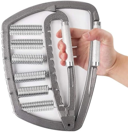 Professional Hand Grip Strengthener 200lbs-1200lbs- Heavy-duty Adjustable Grip Strength Trainer With 2/6 Springs, Finger Stretcher & Arm Strength& Great Wrist & Forearm Exercise Anytime Anywhere