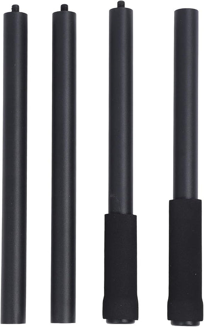 Dpofirs 5ft Yoga Stretching Stick, Adjustable Steel Exercise Pole with Foam Handles for Mobility & Balance Training