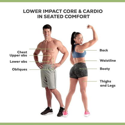 AB Doer 360 - Ab Fitness Machine System Provides An Abdonimal And Muscle Activating Workout with Aerobics to Burn Calories and Workout