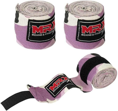 MRX BOXING & FITNESS Boxing Hand Wraps 100% Cotton Multi Colors Great for MMA Boxing Muay Thai Kick Boxing Training 118, 160, 180 Length