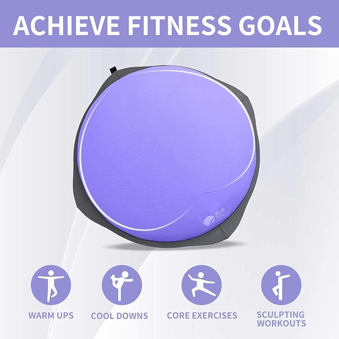 Half yoga ball, stable ball for fitness, core stability training for family fitness exercise, skid equipment for training， exercise equipment