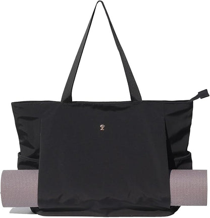 ESVAN Yoga Mat Bag Yoga Tote Carrier Shoulder Bag Carryall Tote for Office,Yoga,Pilates,Travel,Beach and Gym