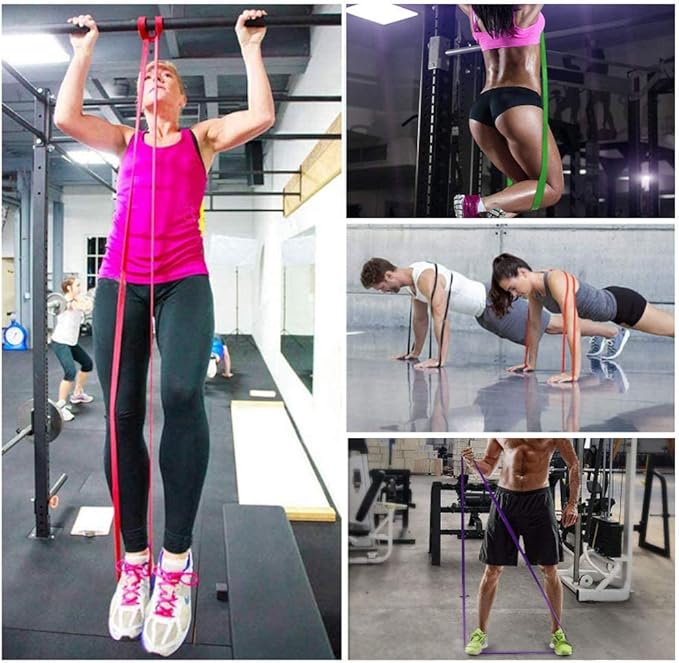 Pull-Up Bands Resistance-Bands Exercise-Bands - Pull up Assistance Bands Workout Bands Resistance for Women Long Resistance Bands Resistance Loop Bands Perfect for Gym Home or Travel