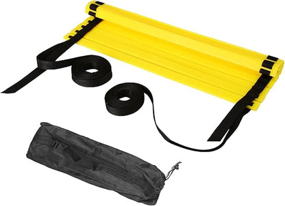 Agility Ladder - Balance Training Tool Workout Ladder | Sports Conditioning Ladder, Athletic Agility Trainer, Exercise & Fitness Equipment, Soccer Speed Ladder for Adults, Kids, Boys, Students