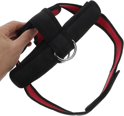 Kisangel Adjustable Neck Harness, Weight Lifting Strap Heavy Duty Neck Trainer Strapfor Exerciser Strength Training Fitness Equipment