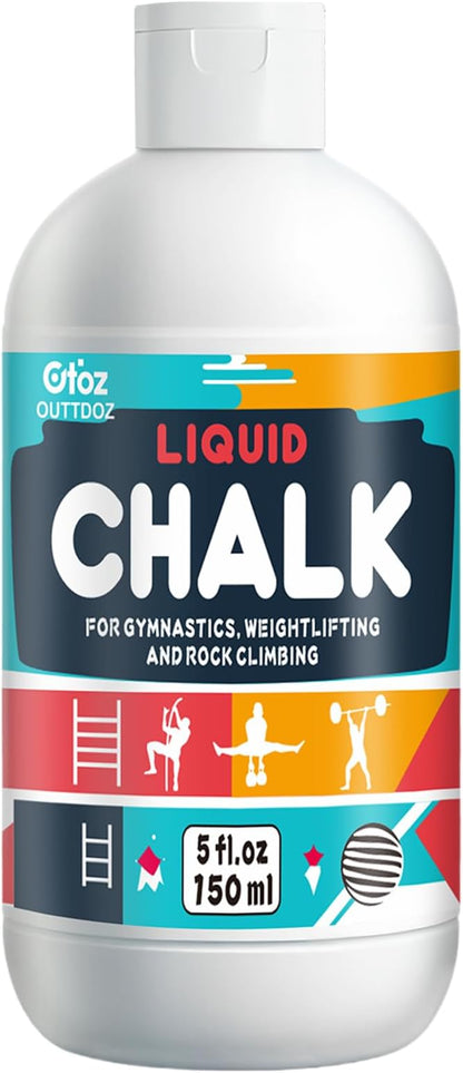 Pro Grade Liquid Chalk Mess-Free Gym Chalk for Weightlifting, Gymnastics, Rock Climbing, Dancing, Dries in Seconds| 1, 2, 4, 8, 30-Pack Options