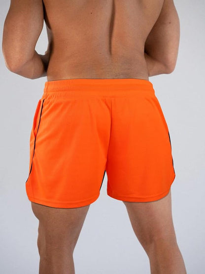 Surenow Mens Running Gym Shorts 3 Inch Breathable Lightweight Athletic Sport Shorts Training Workout Shorts with Pockets