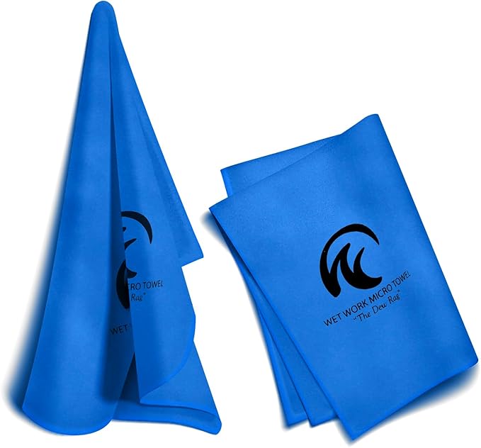 Wet Work Microfiber XL Bath Towels Oversized (60”x36”), Thin & Lightweight, Super Absorbent, Quick Dry, Ultra-Soft, Lint Free, Compact, Perfect for Pool, Bath Towels for Bathroom, Fast Drying Towel