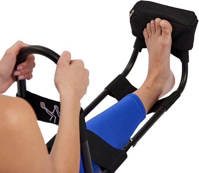IdealStretch - Original Patented – Hamstring Stretcher, Lower Back Stretcher, Hip Stretcher, & Calf Stretcher - Knee Extension & Pain Relief