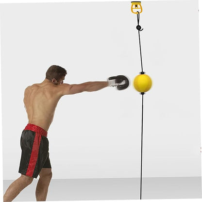 Suction Cup Speed Ball Training Kit High Elastic Boxing Reaction Ball for Reflex Training and Coordination for Boxing and Fitness Enthusiasts Random Color