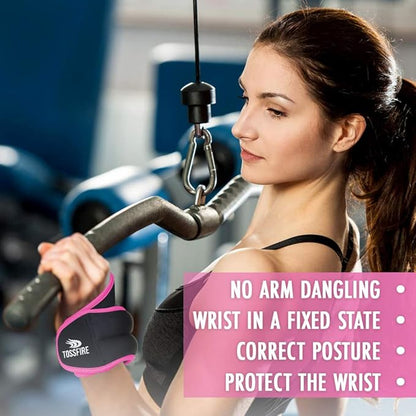Comfecto Wrist Weights with Thumb Loops Lock, 1lb*2 2lbs*2 for Running, Strength Training, Walking, Exercises, Gym, Cardio, Men, Women