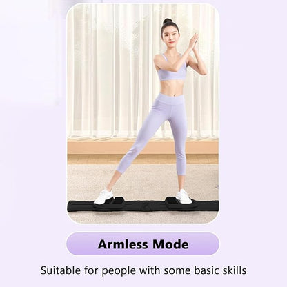 , Multifunctional Core Training Kit with 15 Workout Modes, Dual Person Use, Foldable Portable Design for Home Gym Fitness