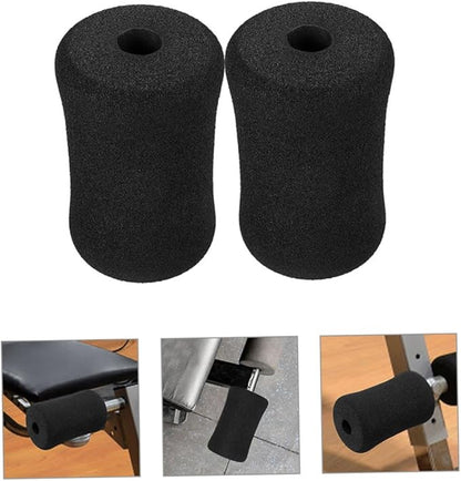 Mikikit 6pcs Foam Replacement Pads for Weight Bench Soft Leg Foam Roller Covers for Exercise Machines Universal Accessories Gym Equipment Fit for Home Workouts