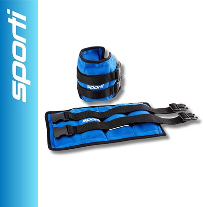 Sporti Fitness Ankle Weights - Water Ankle Weights for Aqua Belt Pool Exercise, Comfortable Fit