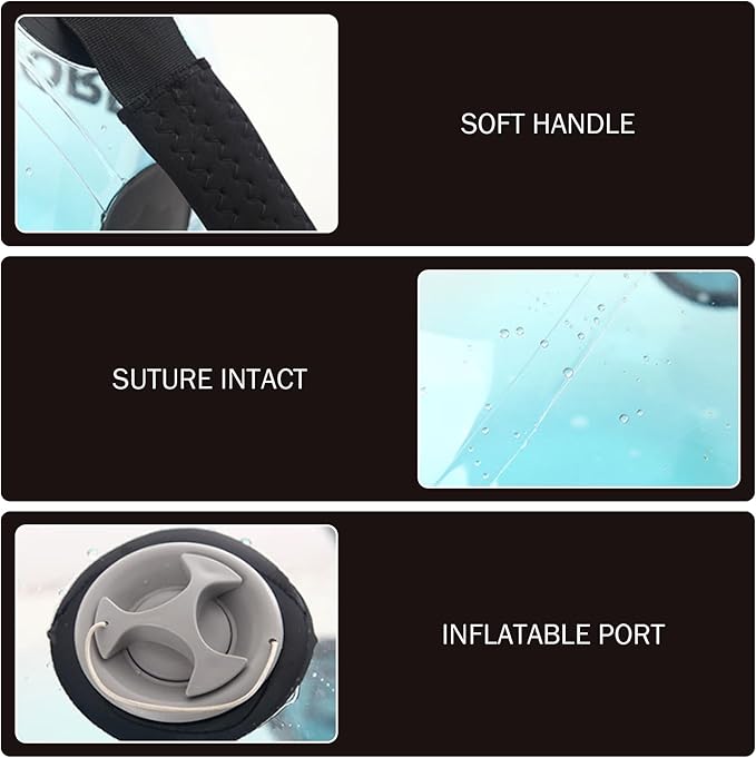 Water Bag|Water Bag Training Baseball Clear Weighted Inflatable Fitness Ball Aqua Punching Adjustable with Handle for Core and Balance Training