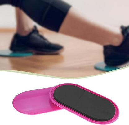 Core Sliders 2-Piece Set, Ab Pads for Home Gym, Portable Lightweight Sliding Discs for Exercise & Dance Training