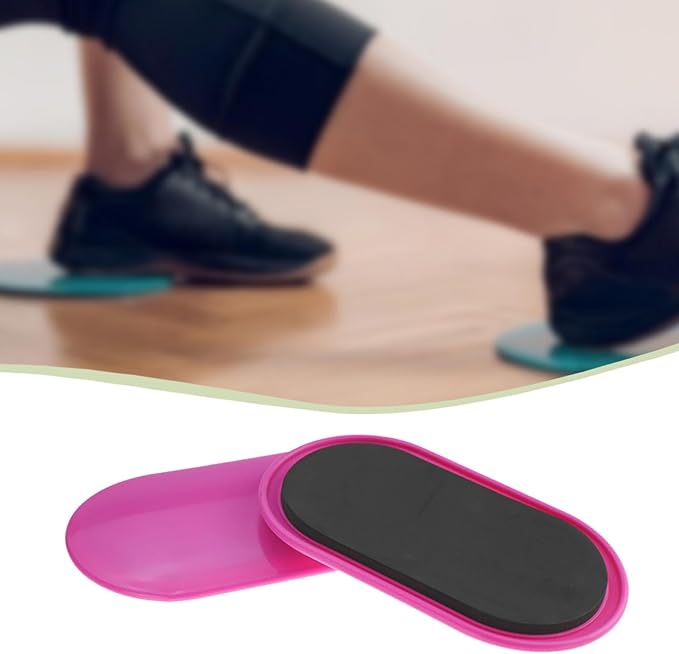Core Sliders 2-Piece Set, Ab Pads for Beginner Home & Gym Workout, Portable Lightweight Sliding Discs for Dance Exercise