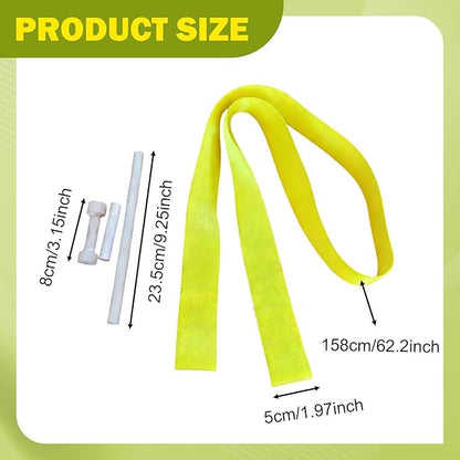 YIJU Webbing Strap Tape for Slackline Balance Board Wobble Board Parts for Concentration Workout Standing Desk Exercise Home Gym