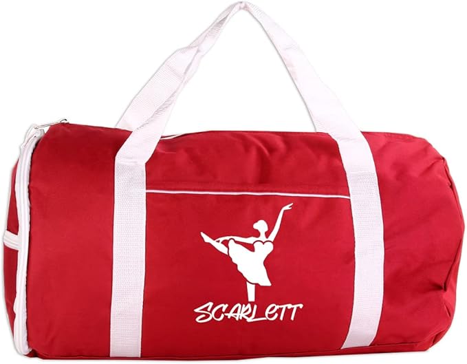 Personalized Sport/Gym Roll Duffel Bag - Dance