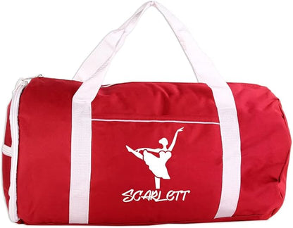 Personalized Sport/Gym Roll Duffel Bag - Dance