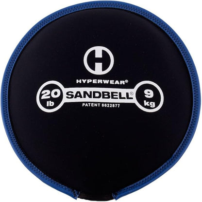 HYPERWEAR SandBell® Soft Sandbag Weight (2–50 lbs) – Pre-Filled with Clean USA Sand, Safe Soft Weight for Strength Training, HIIT, Functional Fitness, Rucking & Home Workouts