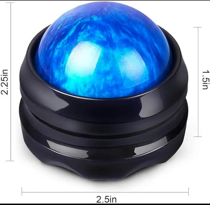 Versatile Massage Tools: Revolving Massage Ball with Cooling Effect, Ideal for Post-Workout Therapy, Resin Massage Roller with 360-Degree Mobility, Easy Maintenance, Relieves Muscle Aches
