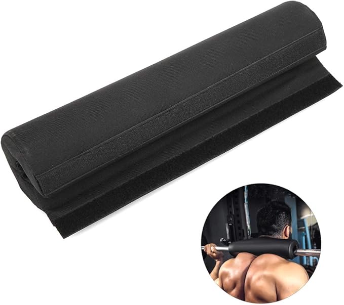 Alomejor Barbell Squat Pad, Padded Neck Shoulder Protection Cushion, Barbell Cushion for Weight Lifters Hip thrusts Squats Lunges Gym Home Workouts