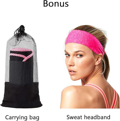 Stomach Sweat Band for Women - Sweat Waist Trimmer Belt Workout Waist Trainer Neoprene ab Wrap with Pocket