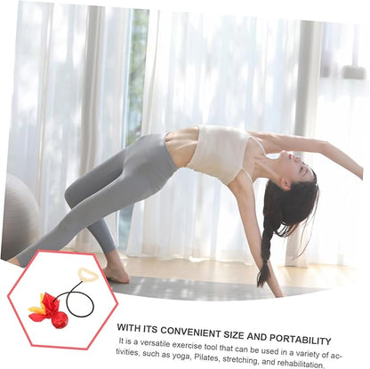 Mipcase Professional Yoga Multi-use Exercise for Core Workouts Balance Training and Coordination for Home Fitness and Elderly Exercise Red