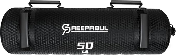 Aqua Bags for Workout 5-45lbs - Ultimate Core Water Weights Aqua Bag - Portable Stability Fitness -Stability, Core and Balance Training - Portable Fitness Equipment - Includes Three Bags