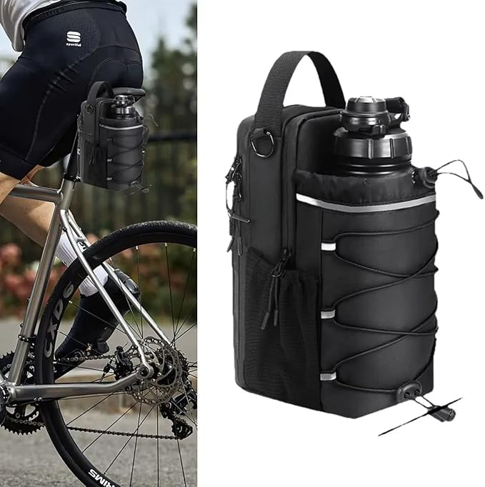 Magnetic Gym Bag with Phone Pocket, Fitness Bag Kit with Large Capacity Water Bottle, Sling & Premium Water Resistant Material, Travel & Workouts for Men Women, Gym Carrier Backpack