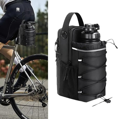 Magnetic Gym Bag with Phone Pocket, Fitness Bag Kit with Large Capacity Water Bottle, Sling & Premium Water Resistant Material, Travel & Workouts for Men Women, Gym Carrier Backpack