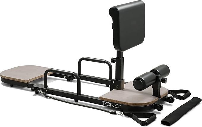 Tone Fitness Foldable Hip Thrust & Glute Exercise Machine | Adjustable Sissy Squat, Core & Leg Trainer | Multiple Colors