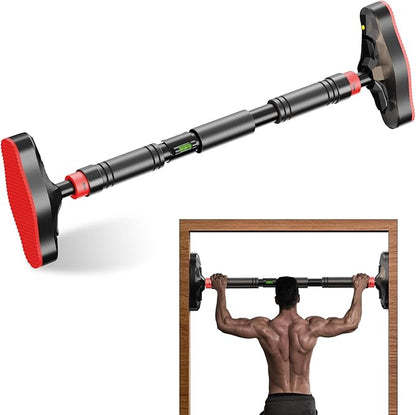 Adjustable Doorway Pull-Up Bar for Home Gym, Multi-Position Chin-Up & Pull-Up Bar for Upper Body Workouts