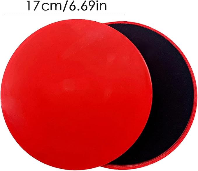Core Sliders - Exercise Sliders | Yoga Pilates Gliding Disc | 2 Exercise Fitness Sliders | 2s Sided Gliding Sliding Discs | Core Gym Equipment | Pilates Sliding Plates for Women Men and Teens