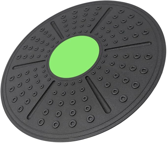 Balacoo Equilibrium Training Board Non-Slip Fitness Balance Tool for Core Stability Sturdy Plastic Wobble Board for Home Workouts and Rehabilitation Exercises