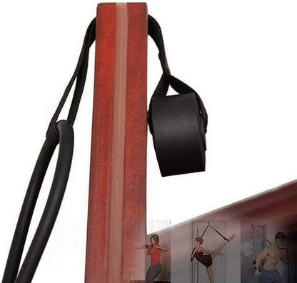 Heavy Duty Door Anchor for Exercise Bands - Secure Door Jamb Anchor System - No Damage, Larger Size