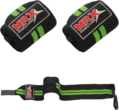 MRX Weight Lifting Gym Training Wrist Wraps for Wrist Support Bodybuilding Workout Wrap Men/Women