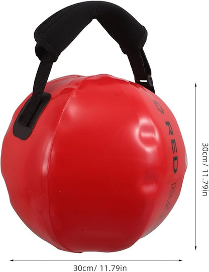 Water Weight Bag: Adjustable Workout Sand Bag Alternative 11.8"x11.8" - Portable Kettlebell Sandbag Fitness Equipment - Home Exercise Gym Bodybuilding Kettlebell