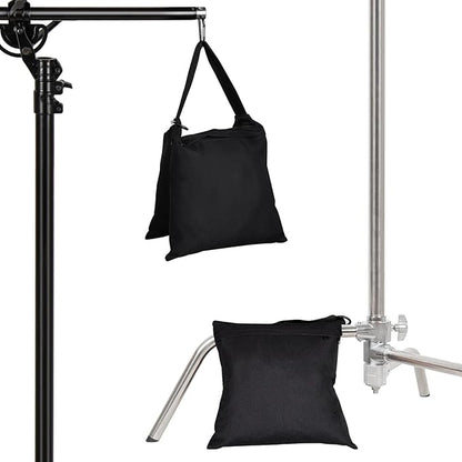 Aimosen 8 Packs Sandbags Weight Bags for Light Stand Photography Video Support, Heavy Duty Saddlebags for Backdrop Stand, Photo Tripod, Canopy, Pop up Tent, Umbrella Base, Fishing Chair, Wedding Shed