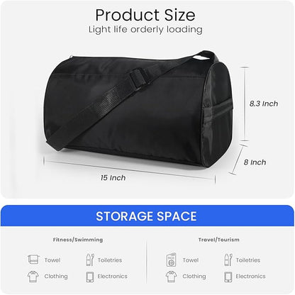 C&F BOGMOST Small Gym Bag for Women & Men,Small Lightweight Duffel Bag Carry On Bags Mini Duffel Travel Bag Waterproof Sports Bags for Workout/Sport/Travel, Pink
