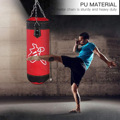 Fitness Sandbags, Boxing Bag Hanging Punching Bag Sports Training Equipment for Kickboxing, Muay Thai, Home Gym Equipment