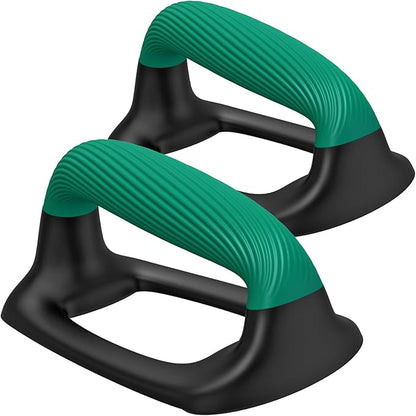 Kipika Push Up Bars, Pushup Stands With Thickened Soft Plastic Handle, Stable and Non-Slip Base, Pushup Handles Perfect for Floor Strength Training